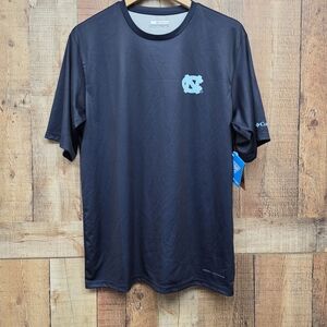 Columbia PFG UNC North Carolina Tar Heels Shirt Omni Shade Mens Size Medium New